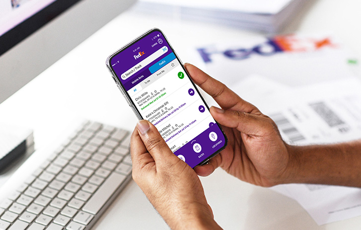 Mobile tracking application on smartphone